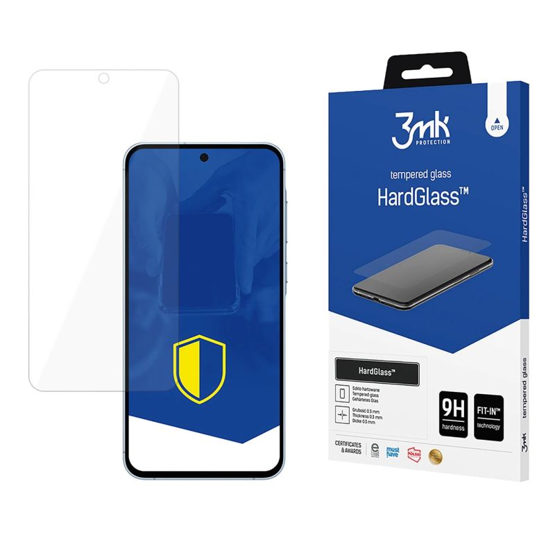 Szkło hartowane 3mk HardGlass™ na Samsung Galaxy A55 5G