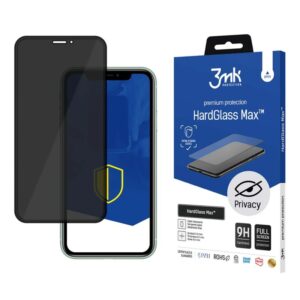 Szkło 9H prywatyzujące 3mk HardGlass Max Privacy™ na iPhone 11