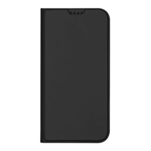 Etui Dux Ducis Skin Pro na iPhone 16 Plus z klapką i miejscem na kartę - czarne