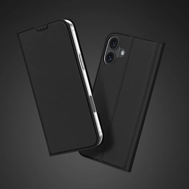 Etui Dux Ducis Skin Pro na iPhone 16 Plus z klapką i miejscem na kartę - czarne - obrazek 12