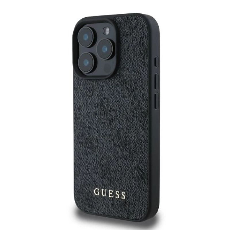 Etui Guess 4G Classic na iPhone 16 Pro - czarne - obrazek 2
