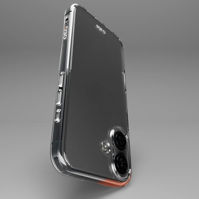 Etui SBS Extreme Active D3O do iPhone 16 - przezroczyste - obrazek 4