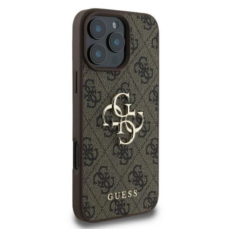 Etui Guess 4G Big Logo na iPhone 16 Pro Max - brązowe - obrazek 4