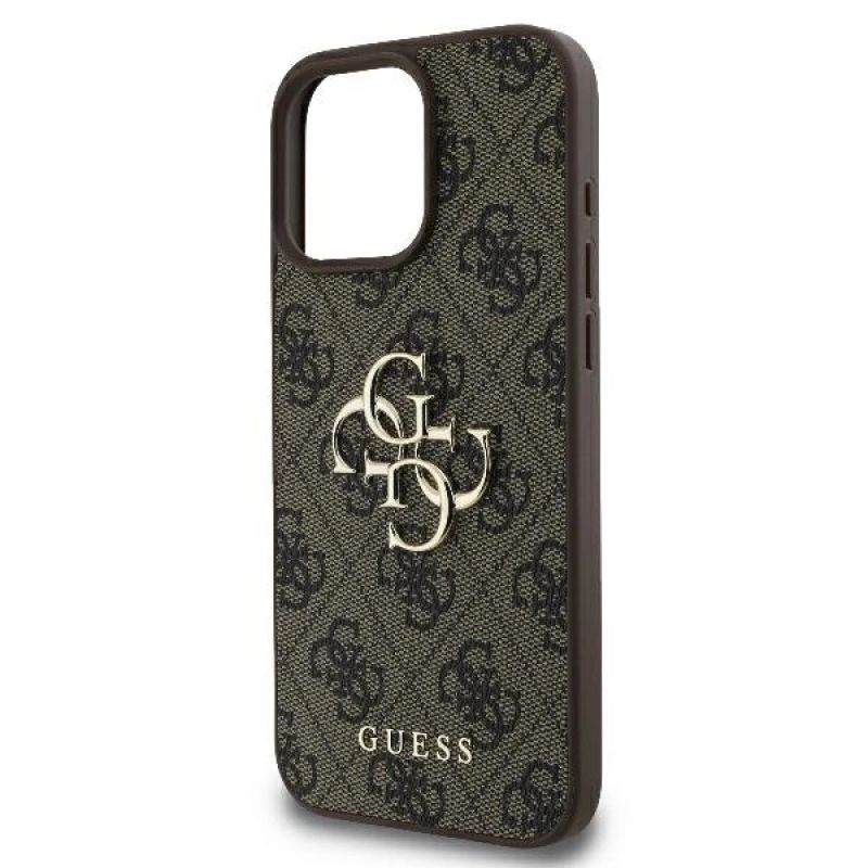 Etui Guess 4G Big Logo na iPhone 16 Pro Max - brązowe - obrazek 6