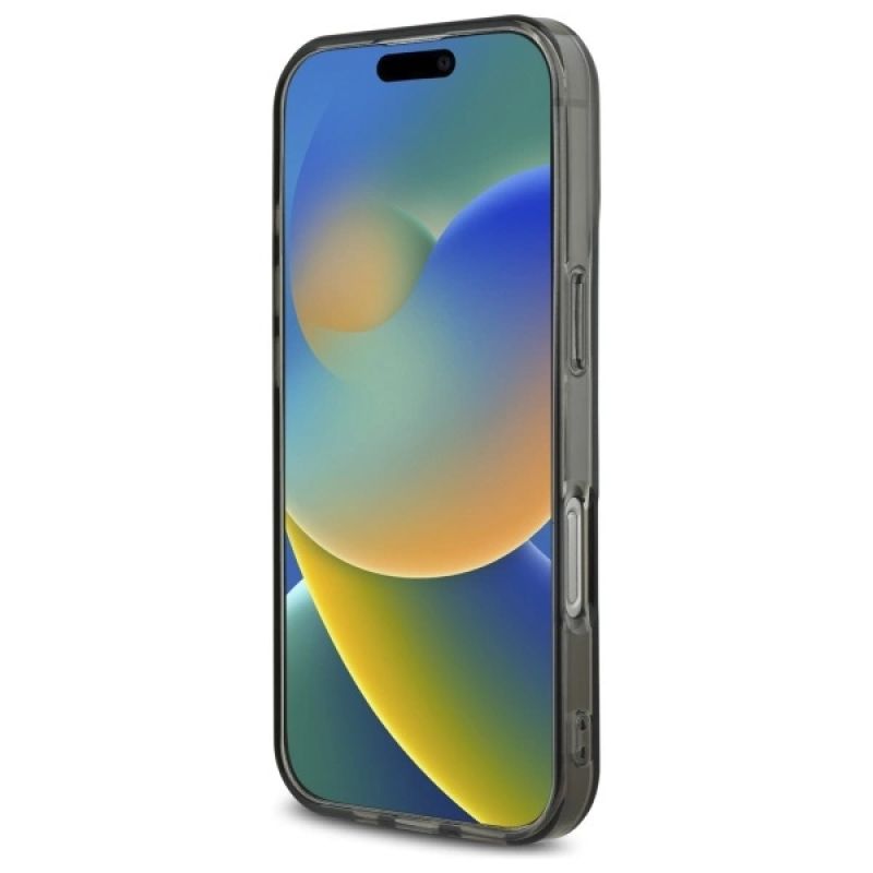 Etui Guess IML Heart na iPhone 16 Pro - czarne - obrazek 5