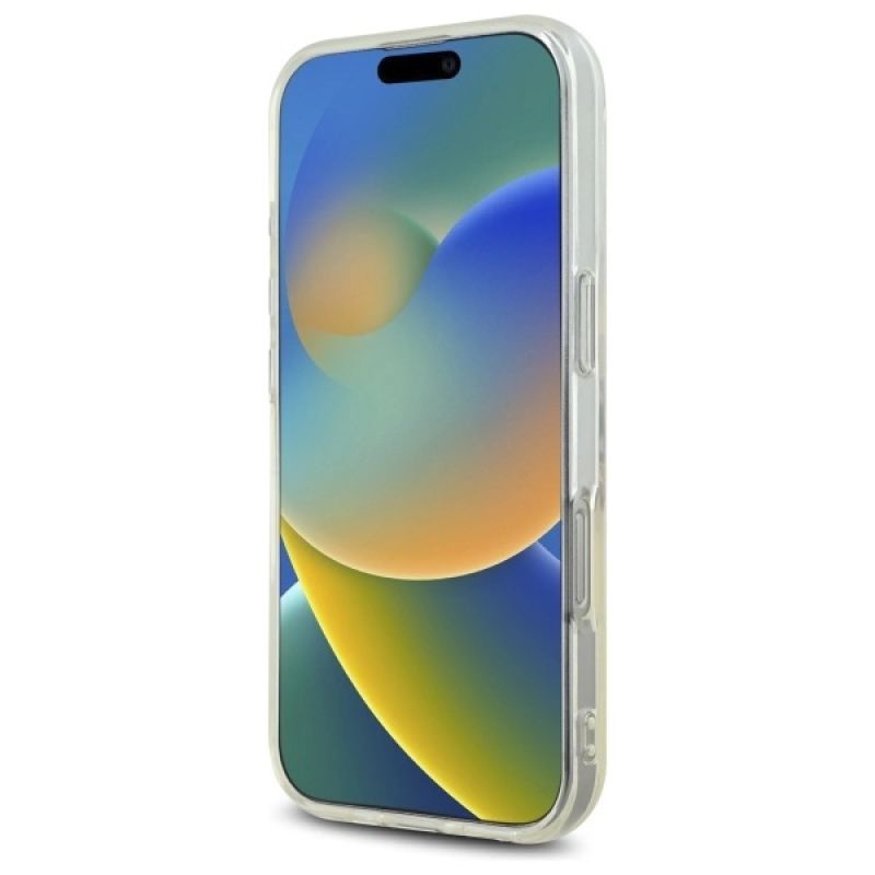 Etui Guess IML Heart na iPhone 16 Pro - przezroczyste - obrazek 5