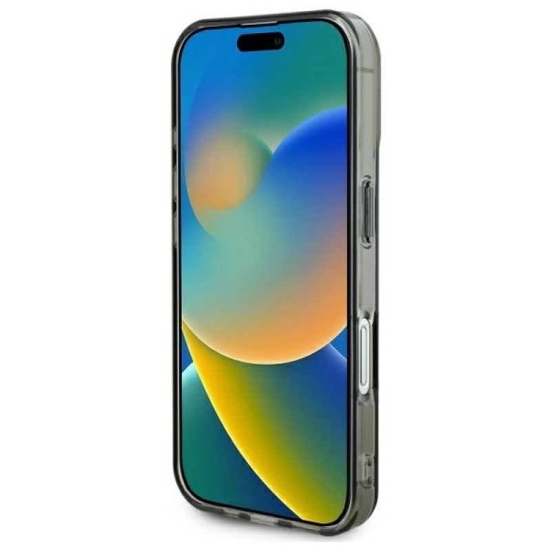 Etui Guess IML Heart na iPhone 16 - czarne - obrazek 5