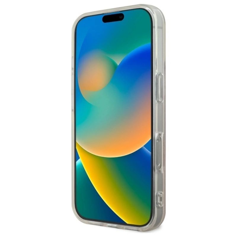 Etui Guess IML 4G MagSafe na iPhone 16 Pro Max - różowe - obrazek 5