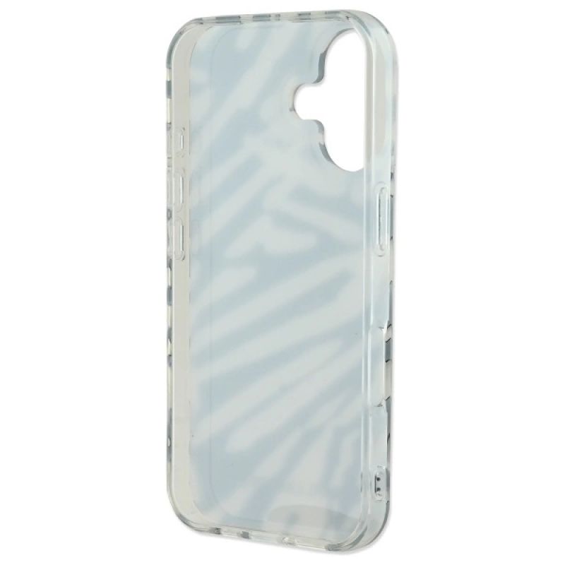 Etui Karl Lagerfeld IML Zebra Pattern & Cord na iPhone 16 - czarne - obrazek 6