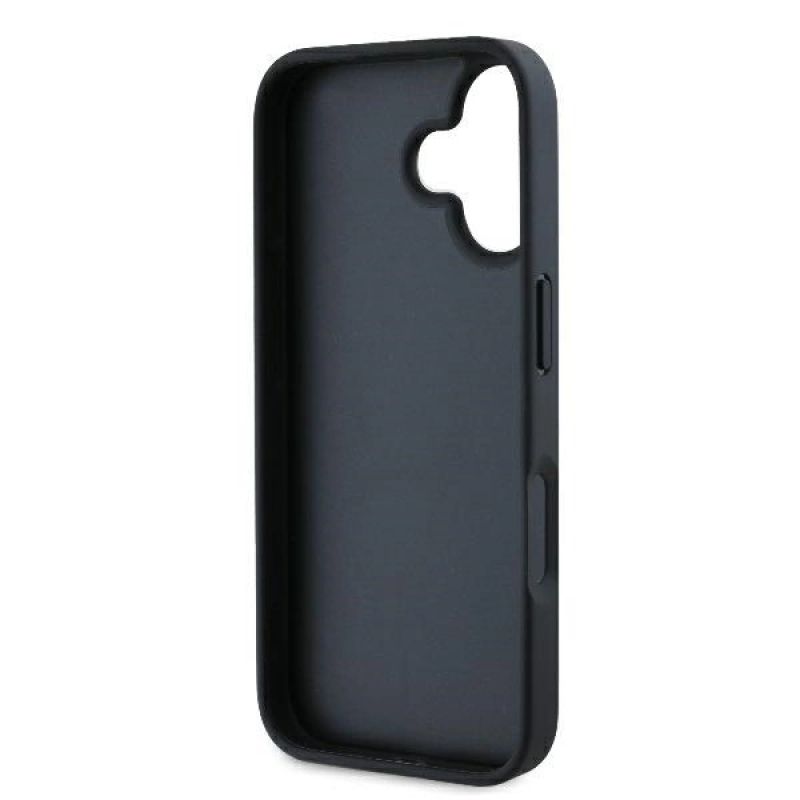 Etui Karl Lagerfeld Monogram Karl & Choupette Head Pin na iPhone 16 - czarne - obrazek 7