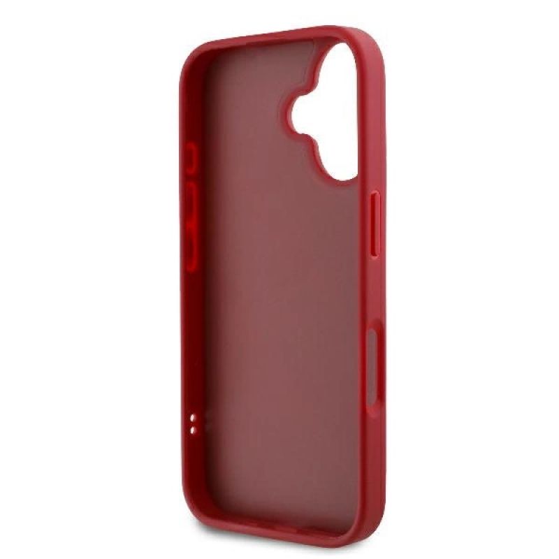 Etui Karl Lagerfeld Diagonal Quilted Script na iPhone 16 - czerwone - obrazek 7