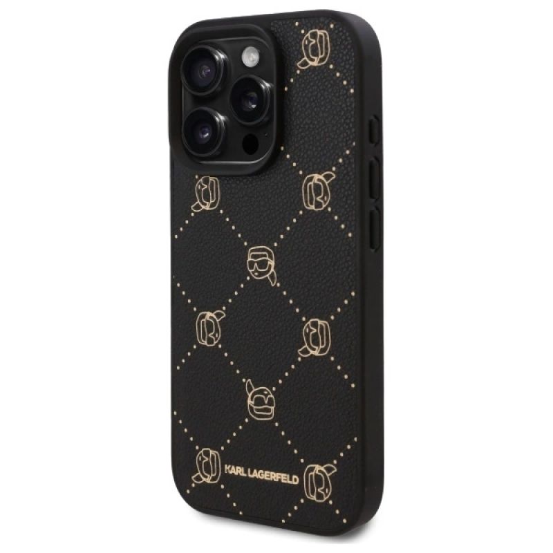 Etui Karl Lagerfeld Magsafe Karl Head na iPhone 16 Pro Max - czarne - obrazek 2