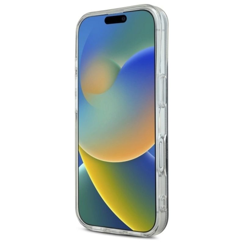 Etui Guess IML 4G MagSafe na iPhone 16 Plus - czarne - obrazek 5