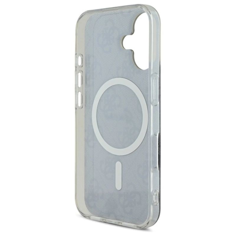 Etui Guess IML 4G MagSafe na iPhone 16 Plus - czarne - obrazek 7