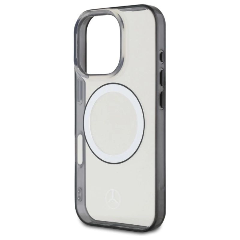 Etui Mercedes Printed logo MagSafe na iPhone 16 Pro - przezroczyste - obrazek 6