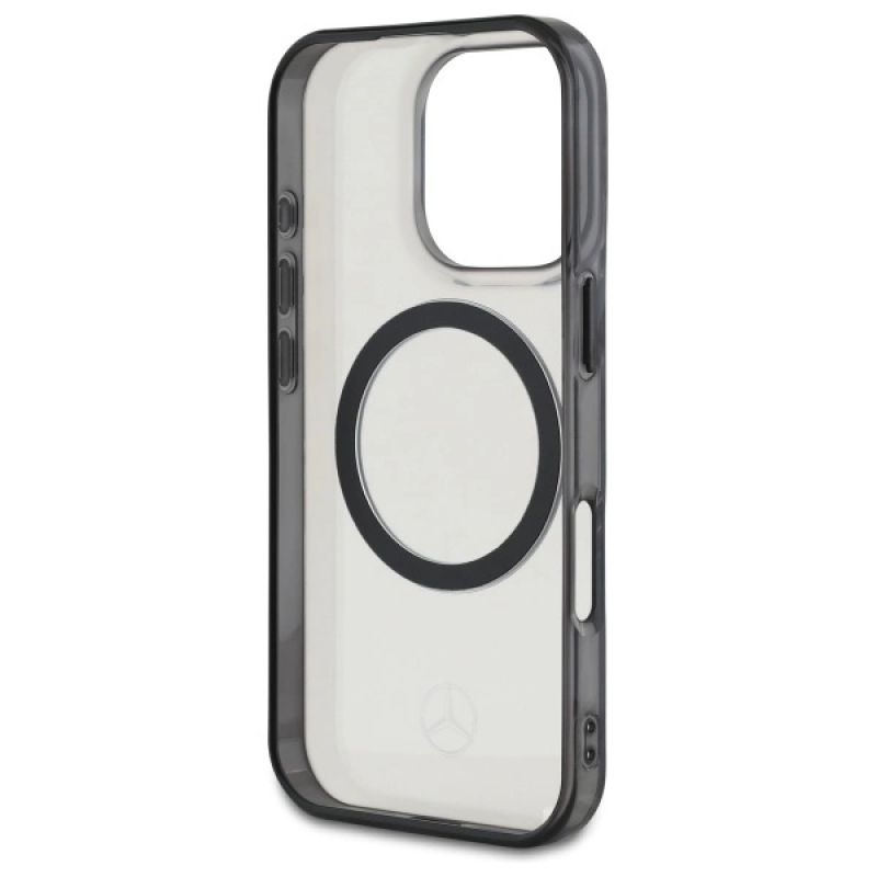 Etui Mercedes Printed logo MagSafe na iPhone 16 Pro - przezroczyste - obrazek 7