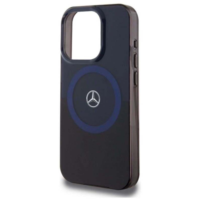 Etui Mercedes MB Double Layer BiColor MagSafe na iPhone 16 Pro Max - niebieskie - obrazek 6