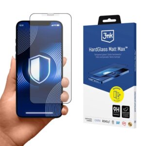 Matowe szkło hartowane 3mk HardGlass Matt Max na Apple iPhone X/XS/11 Pro