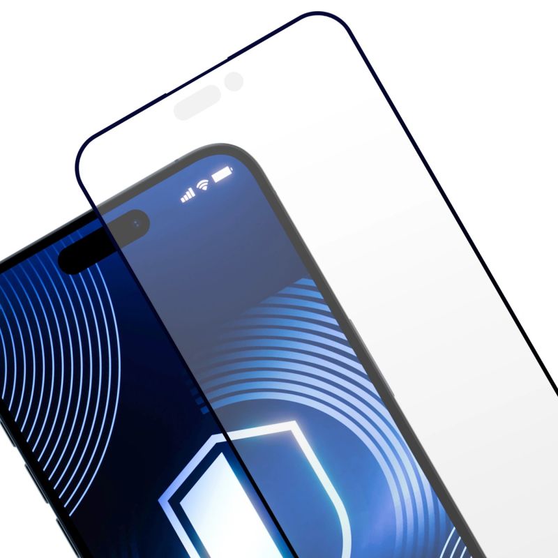 Szkło hartowane 3mk HardGlass Matt Max na iPhone 15 Pro - obrazek 6