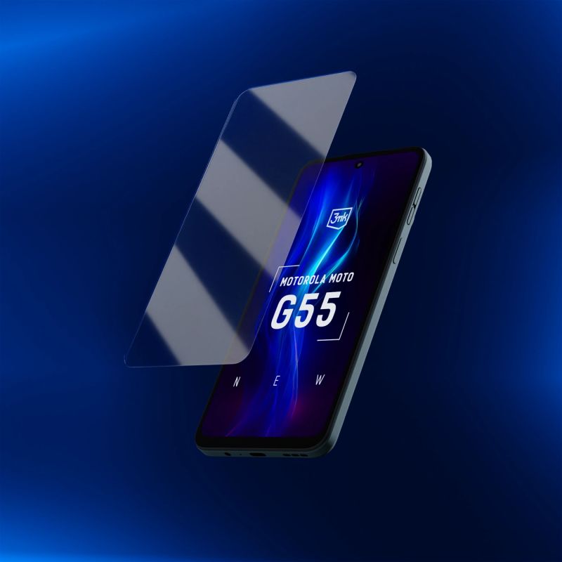 Szkło hartowane 3mk HardGlass™ na Motorola Moto G55 5G - obrazek 9