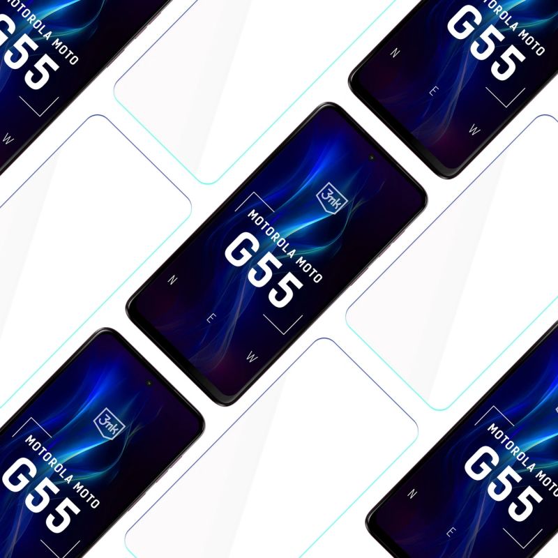 Szkło hartowane 3mk HardGlass™ na Motorola Moto G55 5G - obrazek 11