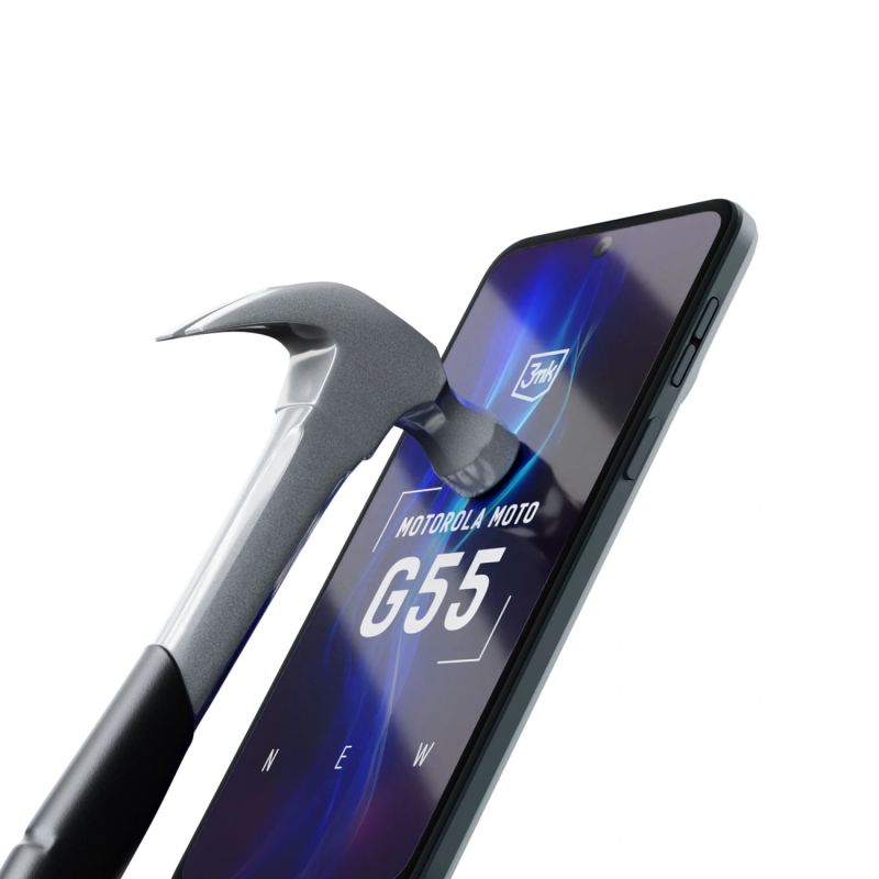 Szkło hartowane 3mk HardGlass™ na Motorola Moto G55 5G - obrazek 19