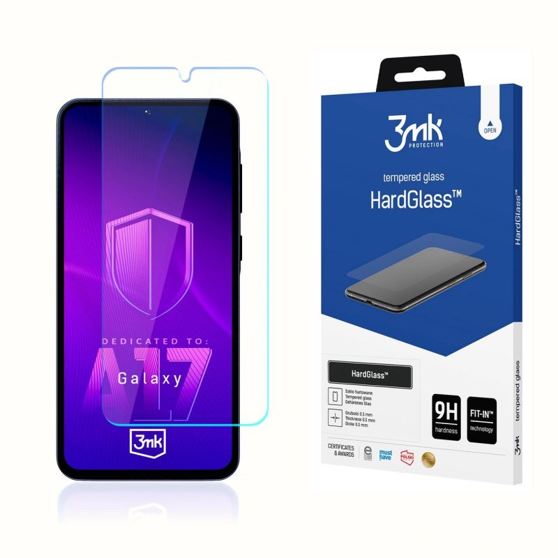 Szkło hartowane 3mk HardGlass™ na Samsung Galaxy A16 - obrazek 2