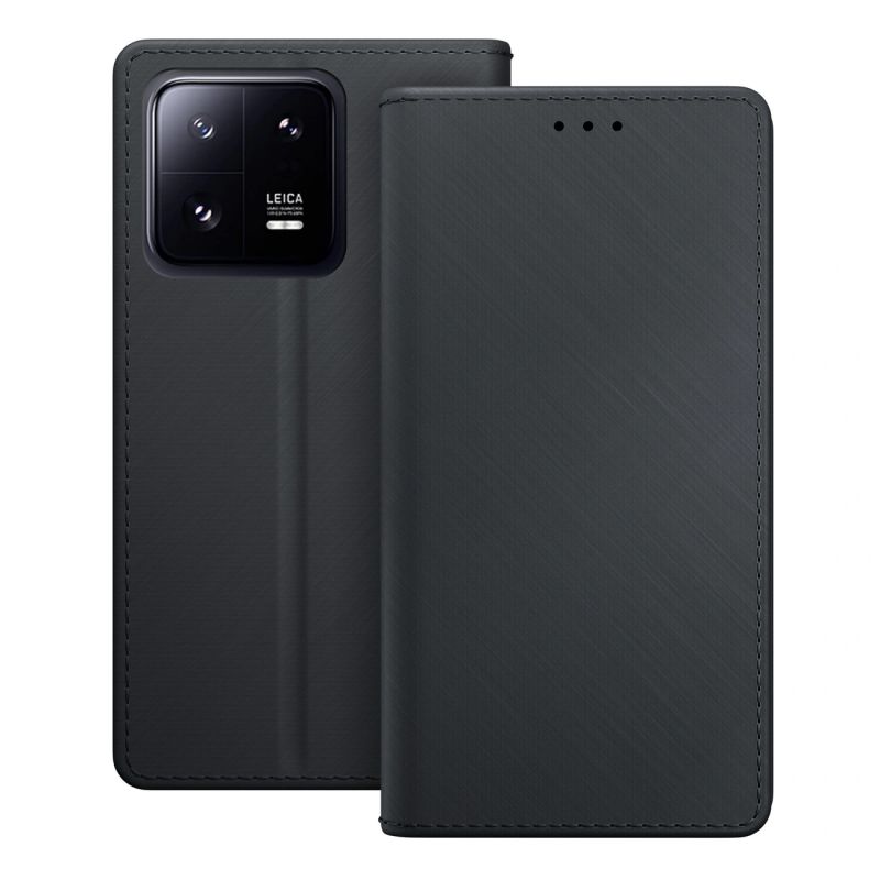 Etui z klapką 3mk Wallet Case na Xiaomi 13 Pro - czarne - obrazek 6