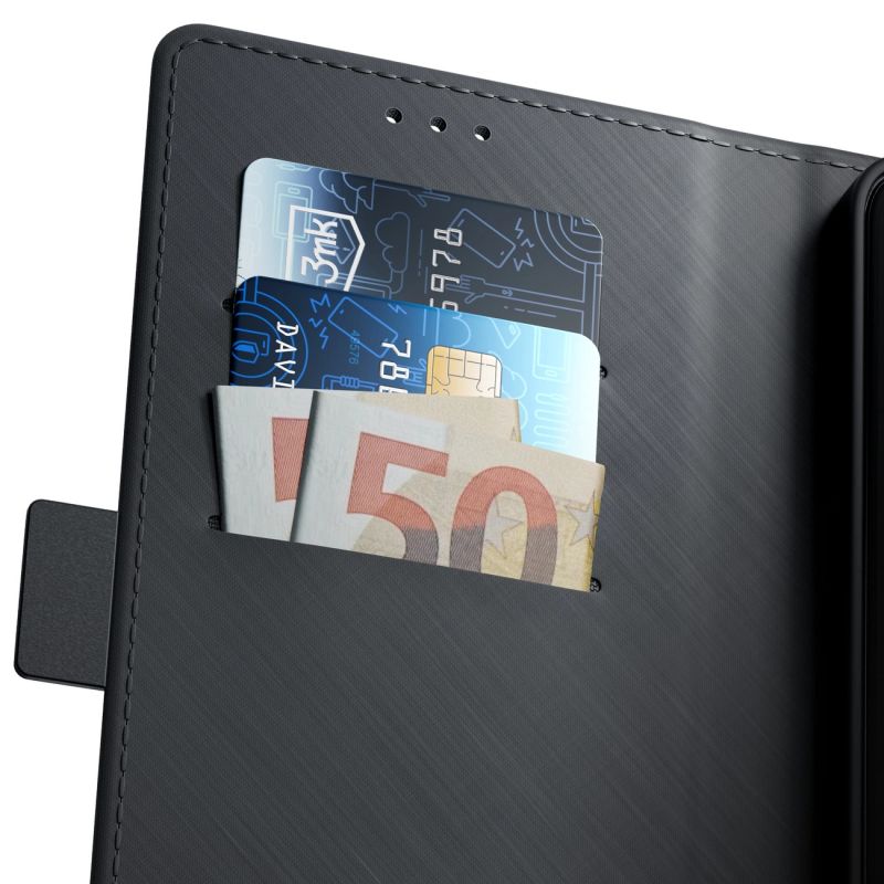 Etui z klapką 3mk Wallet Case na Xiaomi 13 Pro - czarne - obrazek 10
