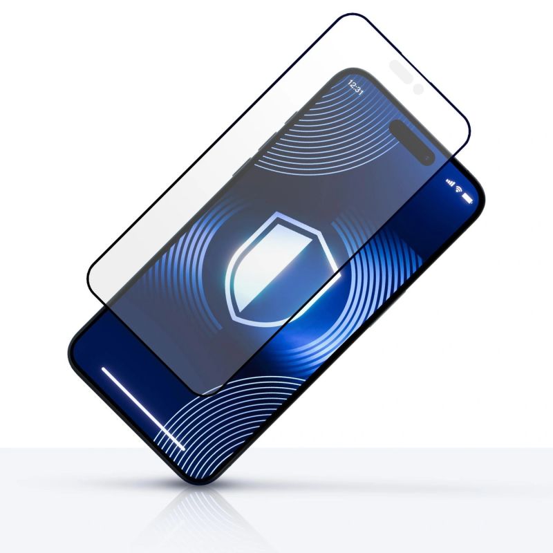 Szkło hartowane 3mk HardGlass Matt Max na iPhone 16 - obrazek 4