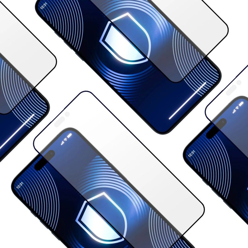 Szkło hartowane 3mk HardGlass Matt Max na iPhone 16 - obrazek 5
