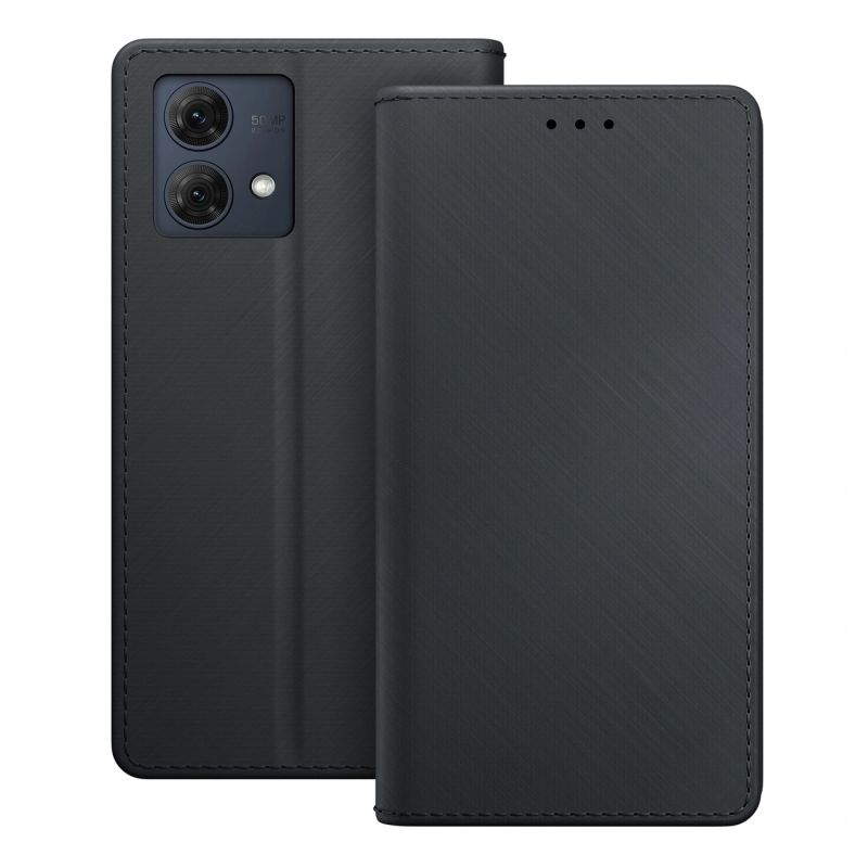 Etui z klapką 3mk Wallet Case na Motorola Moto G84 5G - czarne - obrazek 13