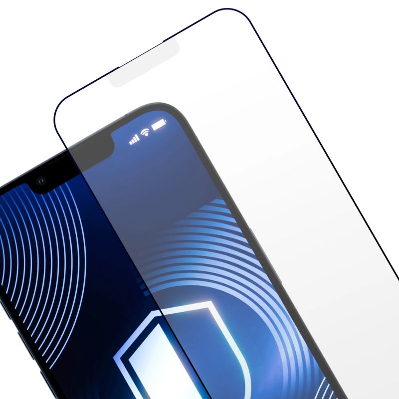 Szkło hartowane matowe 3mk HardGlass Matt Max na iPhone 13 / 13 Pro / 14 - obrazek 6