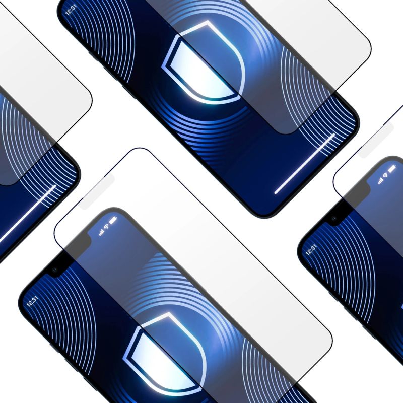 Szkło hartowane matowe 3mk HardGlass Matt Max na iPhone 13 / 13 Pro / 14 - obrazek 15