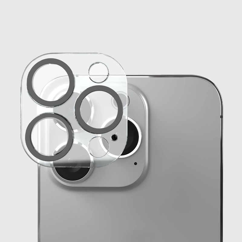 Szkło ochronne SBS Tempered Glass D3O na obiektyw do iPhone 15 Pro / iPhone 15 Pro Max - obrazek 3
