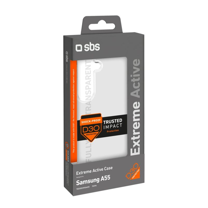 Etui SBS D3O do Samsung Galaxy A55 - przezroczyste - obrazek 4