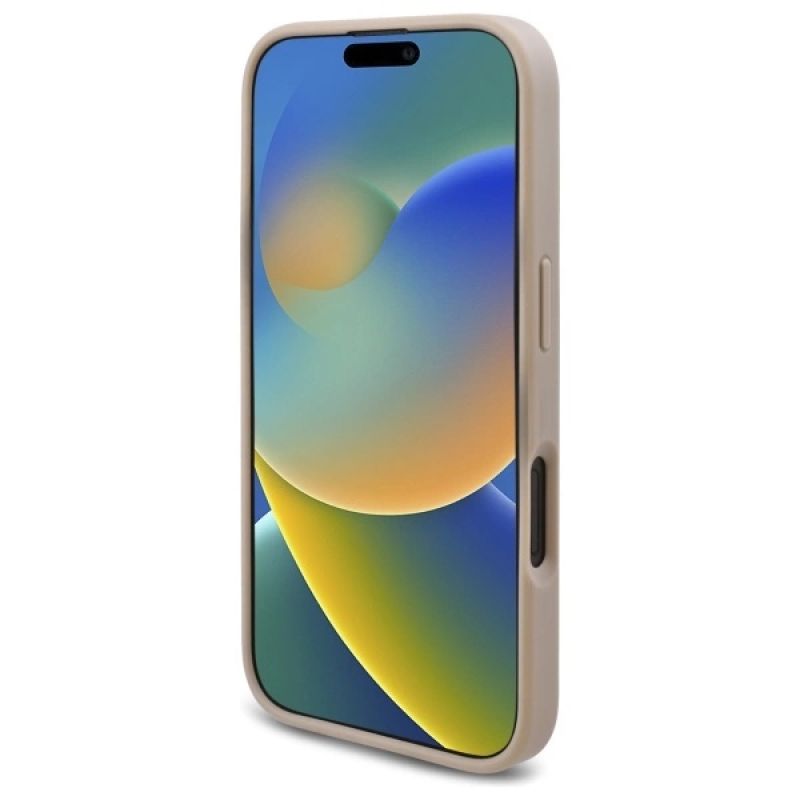 Etui Guess New 4G Triangle na iPhone 16 Plus - białe - obrazek 5