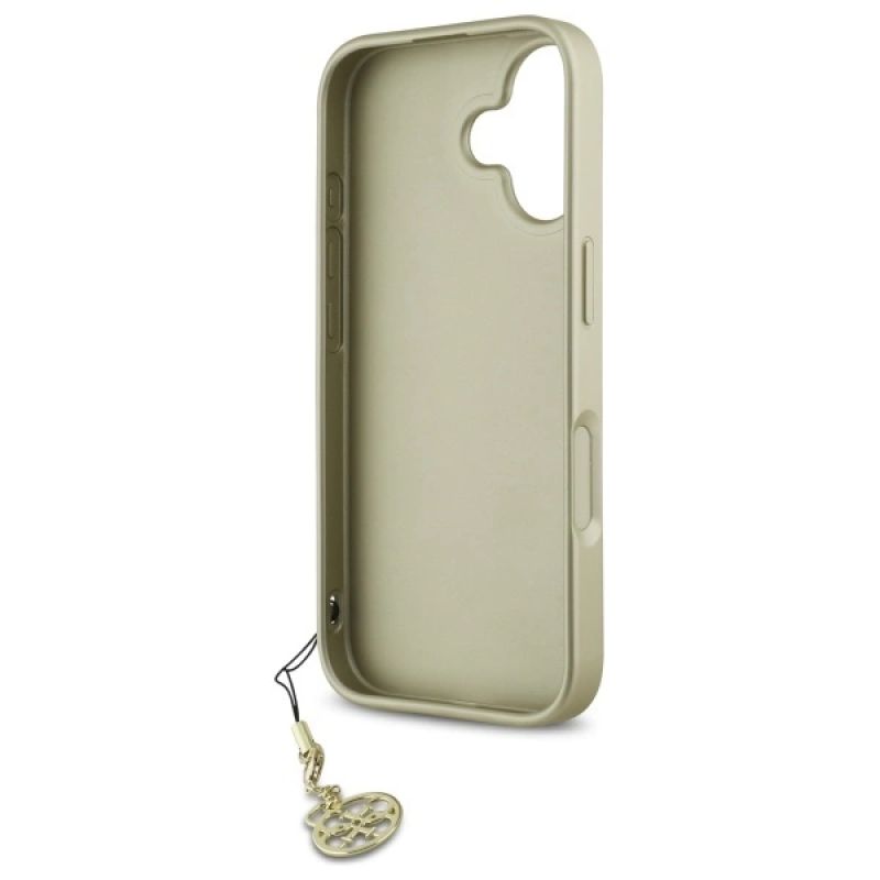 Etui Guess 4G Charms Collection na iPhone 16 - czarne - obrazek 7