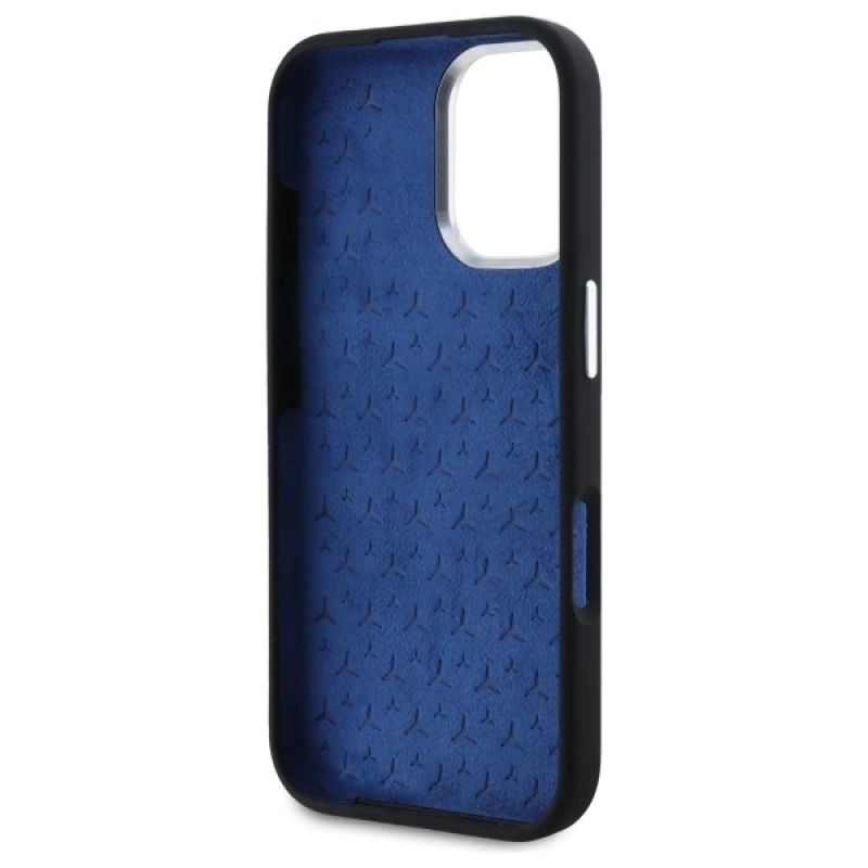 Mercedes MEHMP16S23SUTTK iPhone 16 6.1" czarny/black hardcase Silicone Tonal Logo MagSafe - obrazek 7