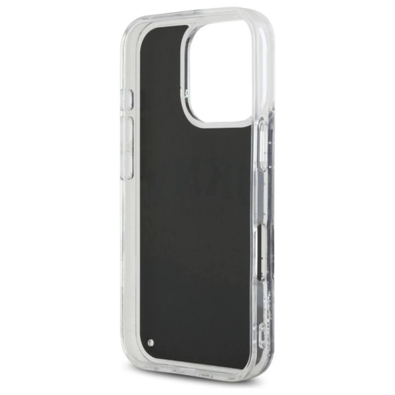 DKNY DKHCP16XLBNAEK iPhone 16 Pro Max 6.9" czarny/black hardcase Liquid Glitter Arch Logo - obrazek 7