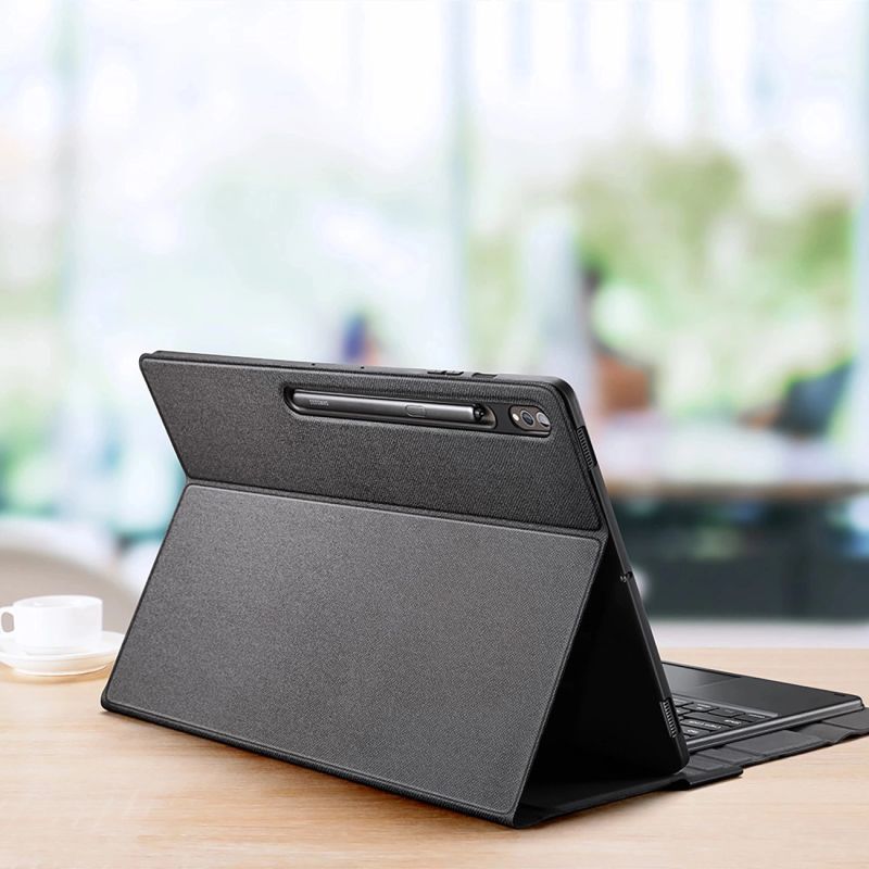Etui z klawiaturą Bluetooth Dux Ducis (Seria TK) do Samsung Tab S9 Ultra - czarne - obrazek 5
