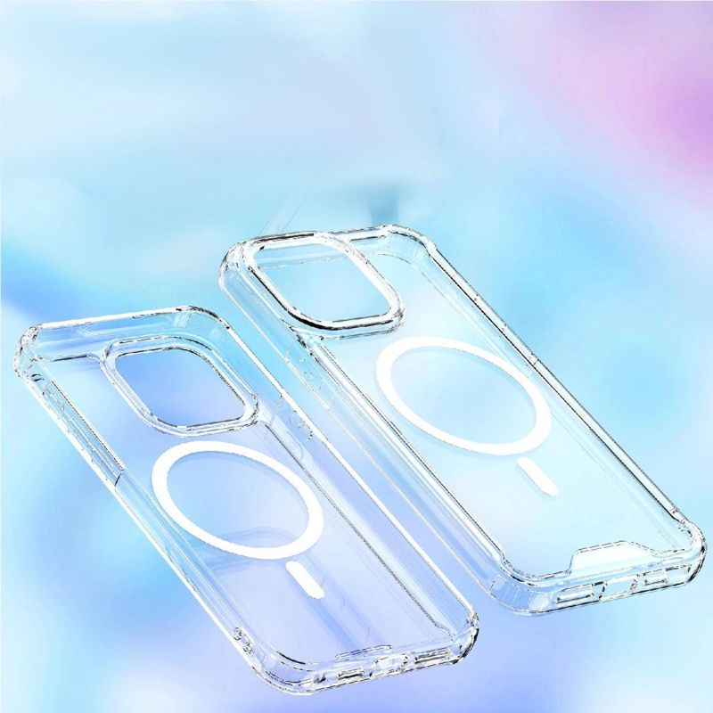 Etui Wozinsky Clear Corner Case MagSafe na Samsung Galaxy S25 - przezroczyste - obrazek 3