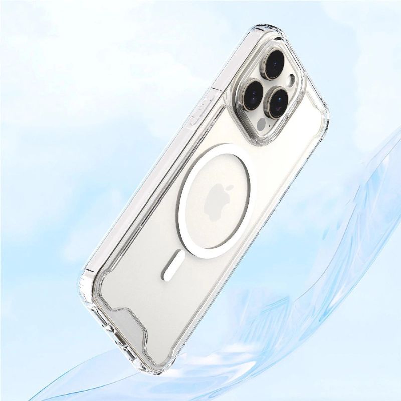 Etui Wozinsky Clear Corner Case MagSafe na Samsung Galaxy S25 - przezroczyste - obrazek 4