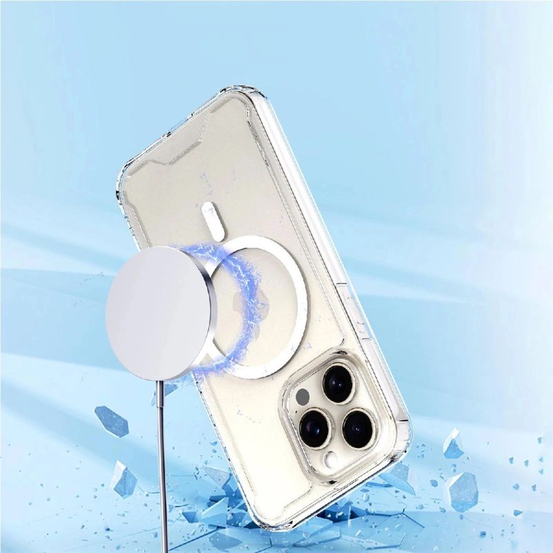 Etui Wozinsky Clear Corner Case MagSafe na Samsung Galaxy S25 - przezroczyste - obrazek 6