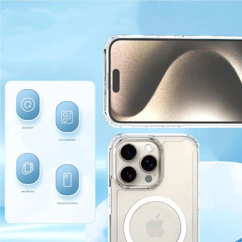 Etui Wozinsky Clear Corner Case MagSafe na Samsung Galaxy S25 - przezroczyste - obrazek 7