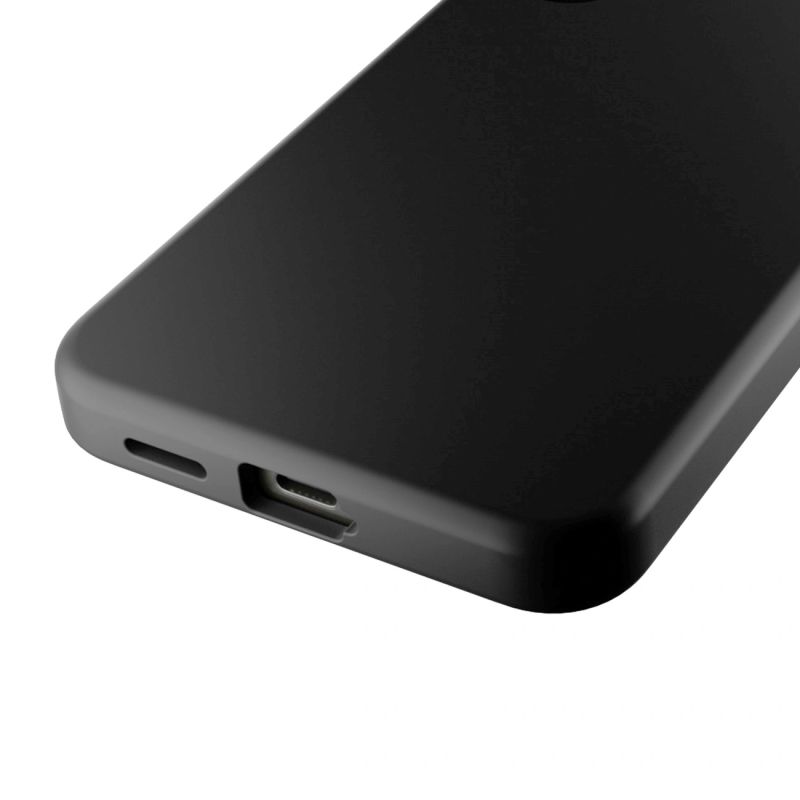 Etui silikonowe Puro Icon Mag z MagSafe do Samsung Galaxy S25 - czarne - obrazek 7