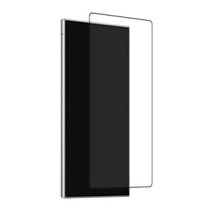 Szkło hartowane Puro Frame Tempered Glass z czarną ramką do Samsung Galaxy S25 Ultra