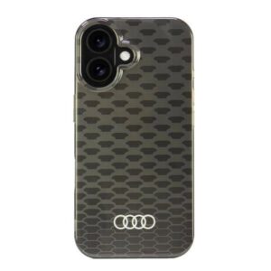 Etui Audi IML Stitching Pattern MagSafe na iPhone 16 6.1" - czarne