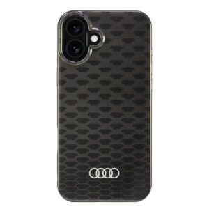 Etui Audi IML Stitching Pattern MagSafe na iPhone 16 Plus 6.7" - czarne