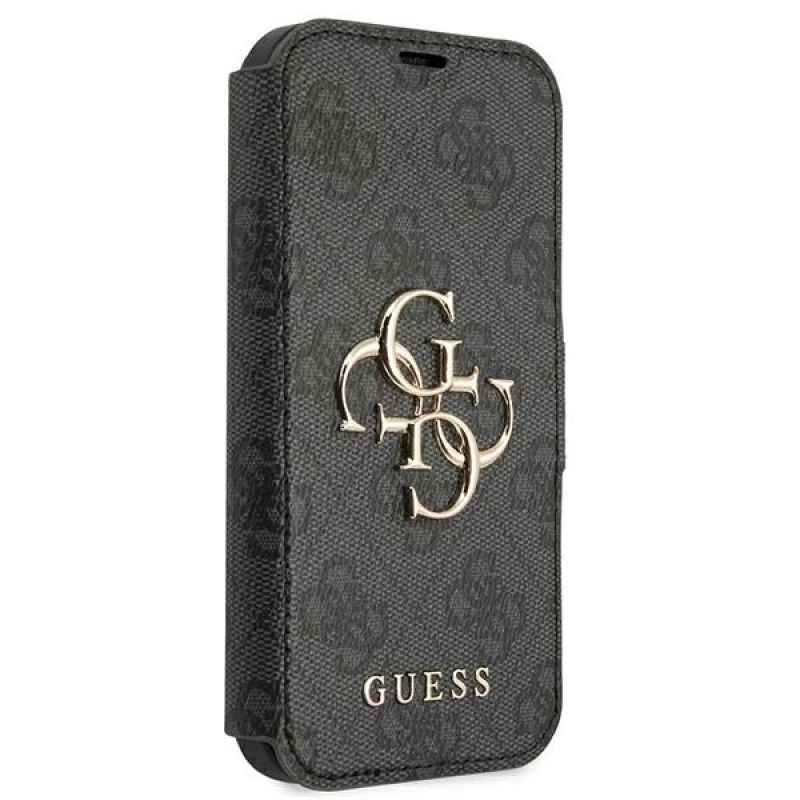Etui Guess 4G Big Metal Logo na iPhone 13 Pro Max 6,7" - szare - obrazek 3